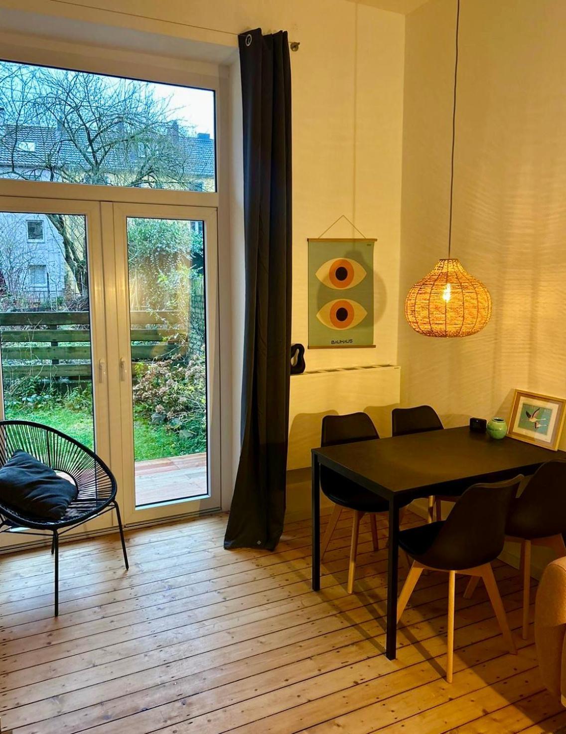 Feelslikehome - Stylische Und Zentrale Altbauwohnung Mit Terrasse&Garten Бохум Екстер'єр фото